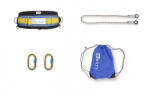 Irudek Testheveder szett Irudek Pirineos Light, Light P1 + 981 karabiner + Nexion 150 kötél, kék/fekete, universal (100908400002)