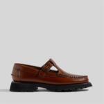 Hereu Alber Sport Leather Flats - Tan