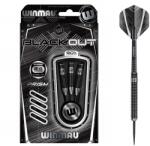 Winmau Blackout Tungsten alloy Darts - Black