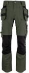 BENNON Pantaloni de lucru EREBOS - Verde / neagră | 46 (0276130050_46)
