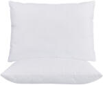 Somnart Set 2 Perne ajustabile 50x70 Somnia, microfibra, lavabile la masina, vidat, alb (SET.2PER.MFB.US.50X70.01)