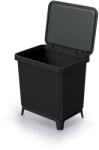 KEDEN Coș de gunoi Systema 29 l din plastic reciclat - negru Cos de gunoi