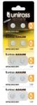 Uniross Set 10 baterii buton alcaline Uniross AG3 /LR736 /LR41 2409277-10 (2409277-10) - pretexpert Baterii de unica folosinta