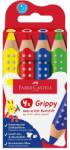 Faber-Castell Színesceruza készlet, GRIP Jumbo, 4db-os (6) (110701)