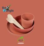 Bo Jungle B-Étkészlet 5 részes BIOműanyag Cpla terracotta (B551030)