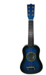 DEPOX Chitara pentru copii DEPOX®, Junior Blue, clasica, lemn, 54 cm, albastru (0492) Instrument muzical de jucarie