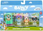 Moose Bluey: Set de joacă cu 4 piese - Bunicile (BLU18917) Figurina