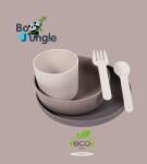 Bo Jungle B-Étkészlet 5 részes BIOműanyag Cpla szürke (B551000)