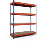 Apolcod Fém polcrendszer TITAN 180x180x60 (4 polcos) 1200 kg