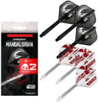 Target Flututas si tija darts STAR WARS TARGET K-Flex Mandalorian multi-pack, fluturas No2 si tija lunga (TRG410622)