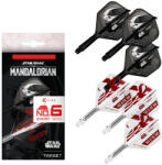 Target Flututas si tija darts STAR WARS TARGET K-Flex Mandalorian multi-pack, fluturas No6 si tija scurta (TRG410623)