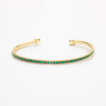 ElectraStore Bratara Tennis Fixa Verde Smarald (C4733)