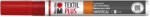 Marabu Textil Plus textilfilc - cseresznyepiros 031, 3 mm