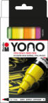 Marabu YONO Marker akrilfilc szett - NEON, 4 x 1, 5-3 mm