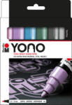 Marabu YONO Marker akrilfilc szett - PASTEL, 6 x 1, 5-3 mm