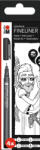 Marabu Fineliner Graphix tűfilc szett - 4 db