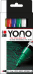 Marabu YONO Marker akrilfilc szett - 6 x 0, 5-1, 5 mm
