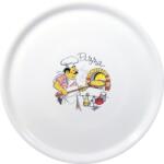 HENDI Pizzatányér - hagyományos - Fehér - 6 darab - ⌀330mm - HENDI 774892