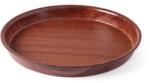 Hendi Felszolgáló tálca „Wood form - Mahagóni - ⌀320x(H)35mm - HENDI 507711