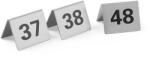 Hendi Asztalszám tábla - számok 37 -48 -ig - 50x35x(H)40mm - HENDI 663875