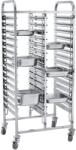 HENDI Dupla regálkocsi - 30 x GN 1/1 - 798x610x(H)1710mm - HENDI 810576