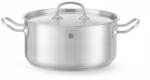 HENDI Alacsony fazék - fedővel - Kitchen Line - 4, 9L - ⌀240x(H)110mm - HENDI 836026