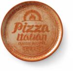 HENDI Pizzatányér receptgyűjtemény téglavörös - Piros - 6 darab - ⌀310mm - HENDI 768778
