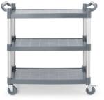 HENDI Szervizkocsi - PP - 3 zintes - nagy - AmerBox - 1010x500x(H)960mm - HENDI 816264
