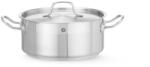 HENDI Alacsony fazék - fedővel - Profi Line - 4, 8L - ⌀240x(H)105mm - HENDI 830406