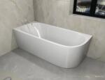 Sanotechnik Cada SOLVA Freestanding din Acryl, Montaj Stanga, 180x80x56 cm (G9051)