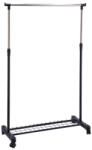 AdTrend Suport extensibil haine si incaltaminte, plastic fier 82, 5 x 43 x 94, 5/155 cm (110017)