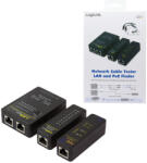LogiLink Tester retea RJ45 LOGILINK WZ0015P, RJ11, RJ45, BNC, PoE Finder