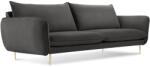 Cosmopolitan Design Canapea cu 4 locuri Vienna cu tapiterie din catifea (COS_4S_51_C1_VIENNA7) Canapea