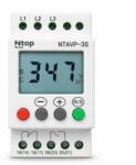 Ntop Releu Tensiune Trifazat cu LCD - Ntop NTAVP-3S (M-RP)