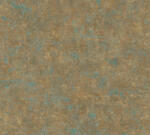  As-Creation History of Art 37655-9 Egyszínű strukturált patinás melírozott bronzbarna kék tapéta (37655-9)