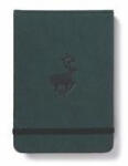 Dingbats A6+ Wildlife Green Deer Reporter Notebook - Dotted