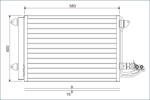VALEO 817777 Condensator climatizare