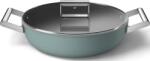 Smeg Tigaie de servire 50's Style II adâncă 28 cm, smarald (DPF2812EGM)