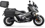 Shad Set complet de cutii de aluminiu SHAD TERRA NEGRU, 48L cutie centrala si 36L 36L cutii laterale, incluzand kit de montaj si placa SHAD HONDA X-ADV 750 (261828)