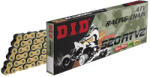 D. I. D Chain Lant X-Ring ATV D. I. D Chain 520ATV2 112 zale auriu negru (345239)