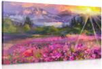 Dovido Tablou pictură în ulei peisajul colorat - 40x30