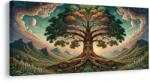 Dovido Tablou arborele vieții misterios sub cer - 120x60