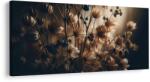 Dovido Tablou flori uscate maro - 100x50