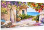 Dovido Tablou căsuță de coastă de vară - 60x40