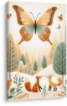 Dovido Tablou fluture deasupra vulpilor în natură - 40x60
