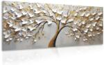 Dovido Tablou copac de aur cu flori - 100x50