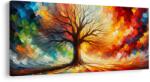 Dovido Tablou arborele vieții viselor colorat - 140x70