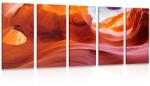Dovido Tablou 5-piese canionul din Arizona - 200x100