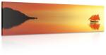 Dovido Tablou velier portocaliu - 150x50