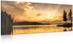 Dovido Tablou reflecția unui lac de munte - 120x60